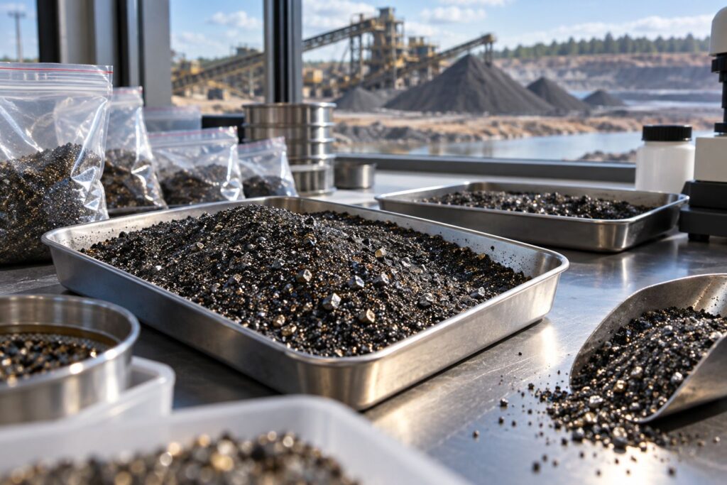 Platinum Sand & PGM Concentrates for recycling