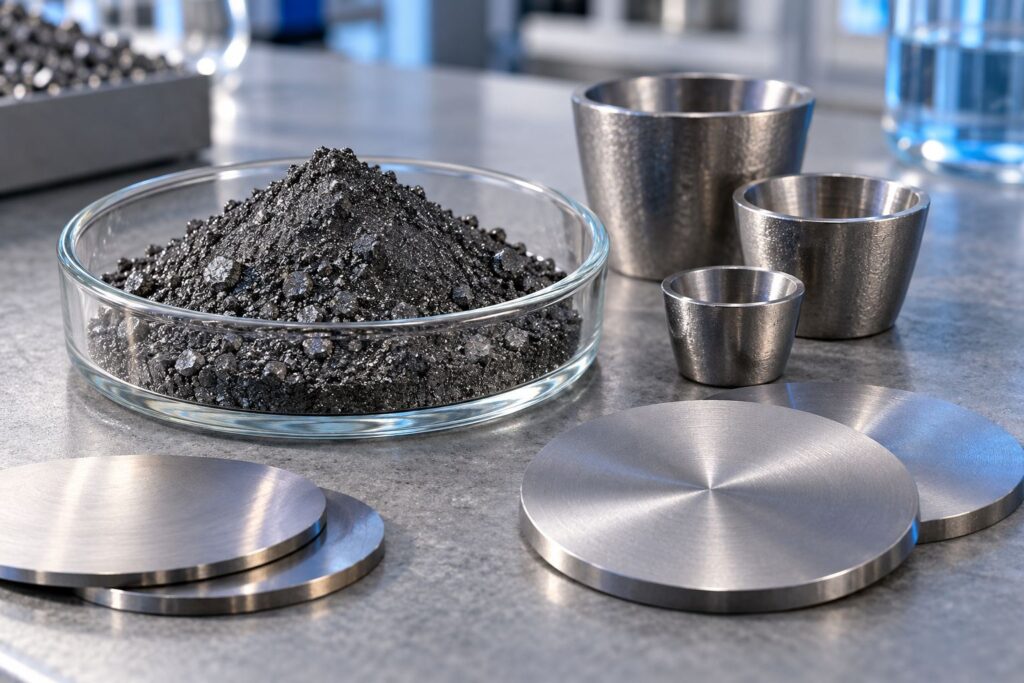 Ruthenium & Iridium Scrap for recycling